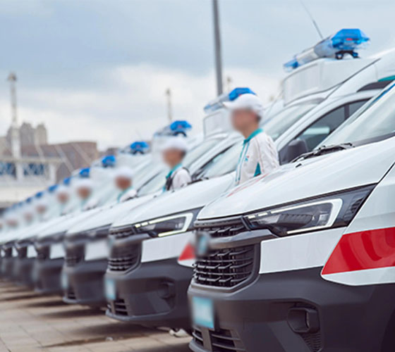 赤峰服务车队展示